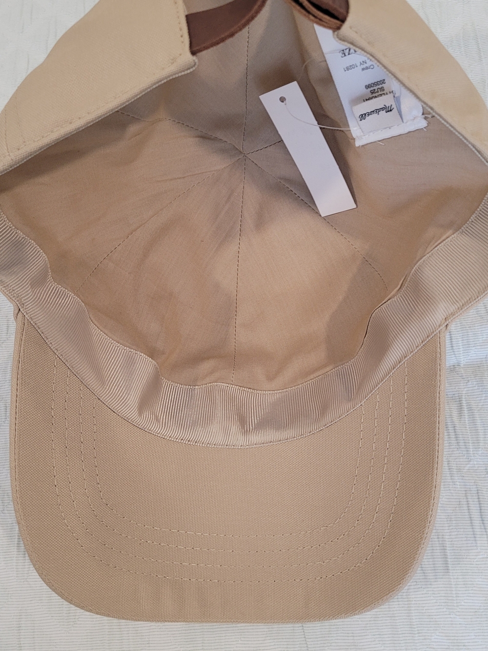 Madewell Vintage Khaki Baseball Cap - Picture 2 of 8